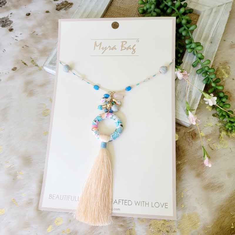 Vintage Myra Bag Necklace - Main Image