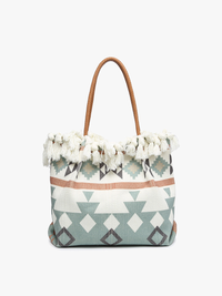 Madison Handwoven Aztec Tote Bag