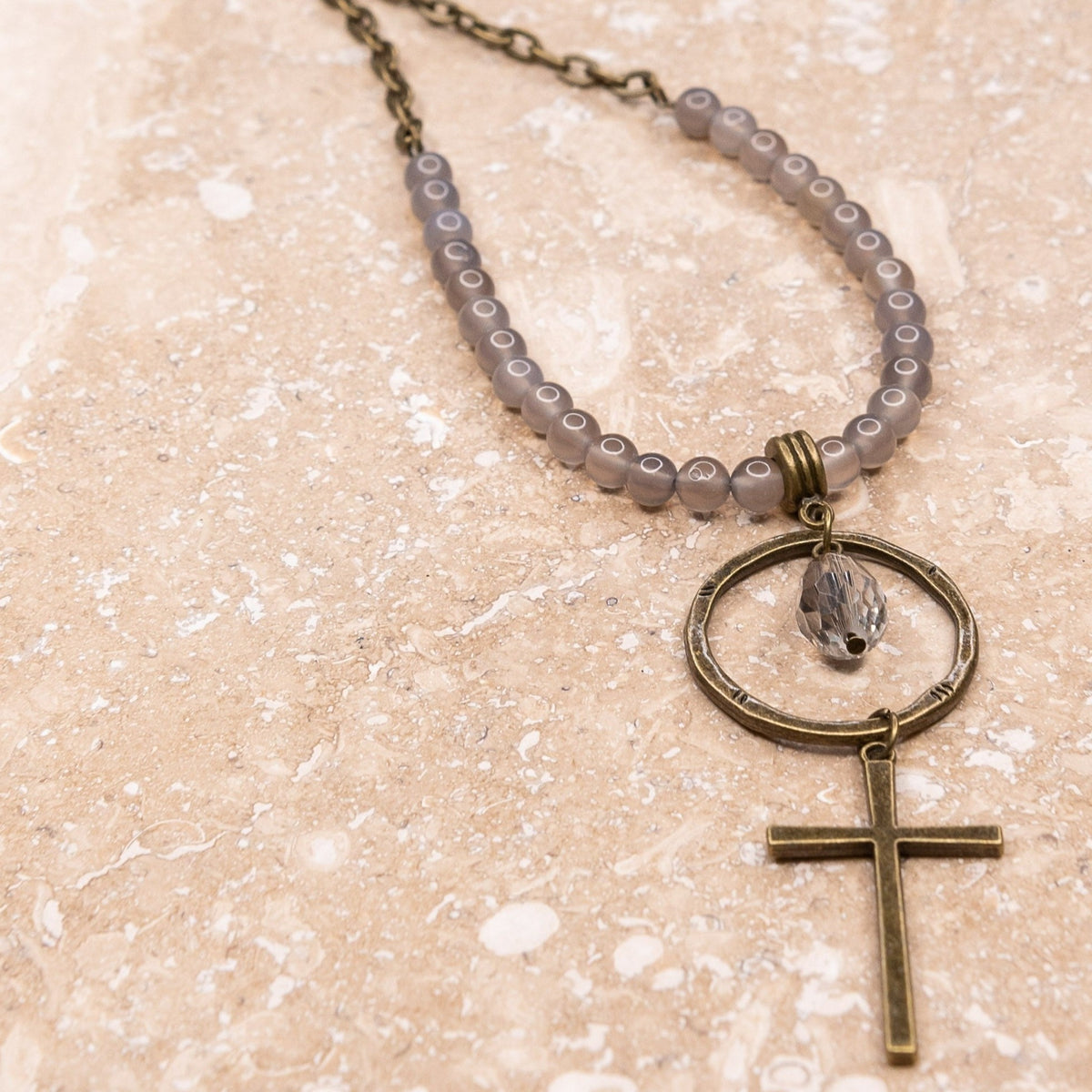 Antique Cross Necklace