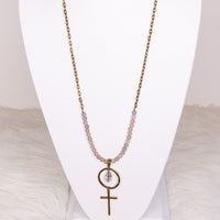 Antique Cross Necklace