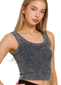 Washed Tank Bralette