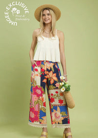 BOHO Floral Pants