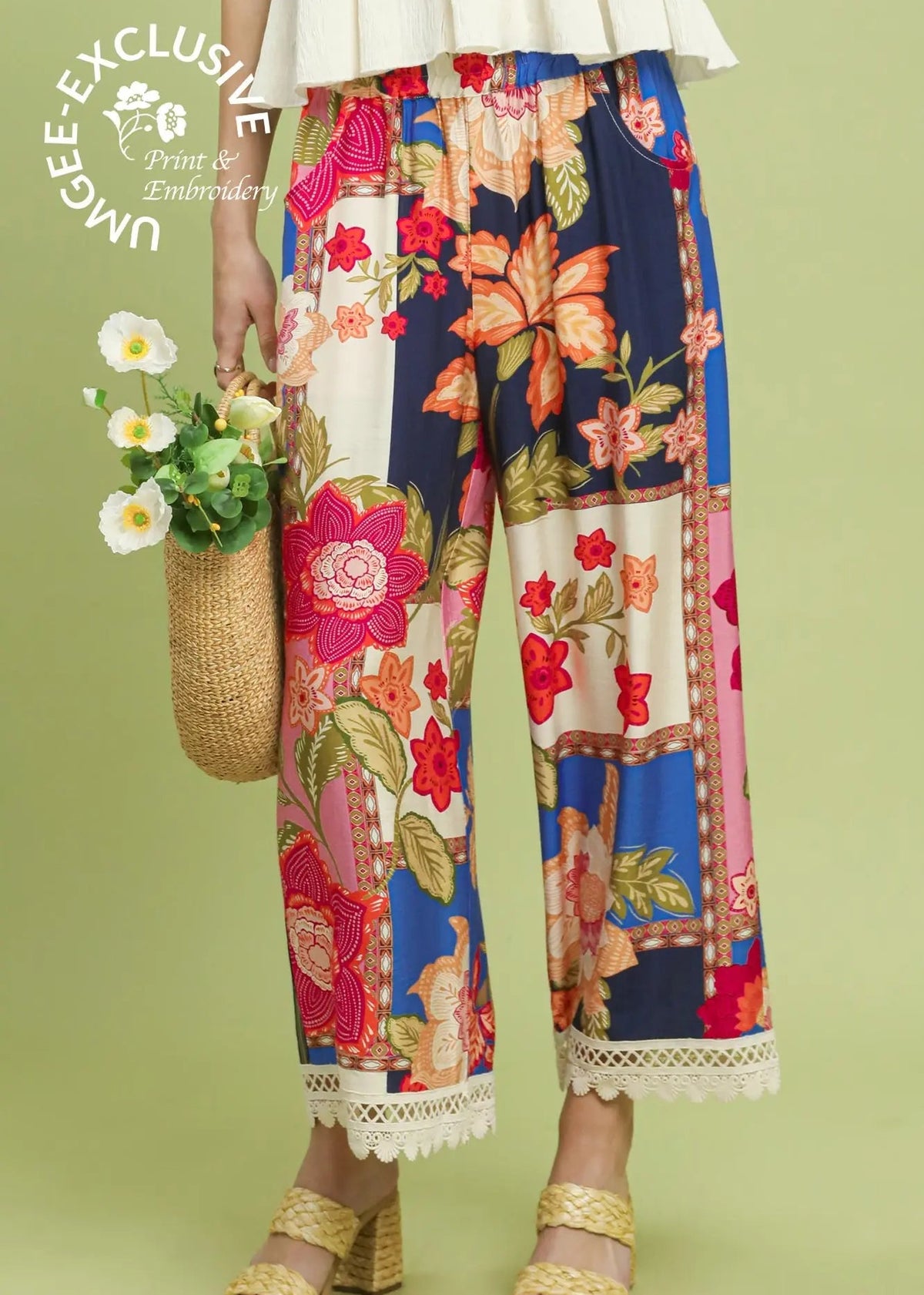 BOHO Floral Pants
