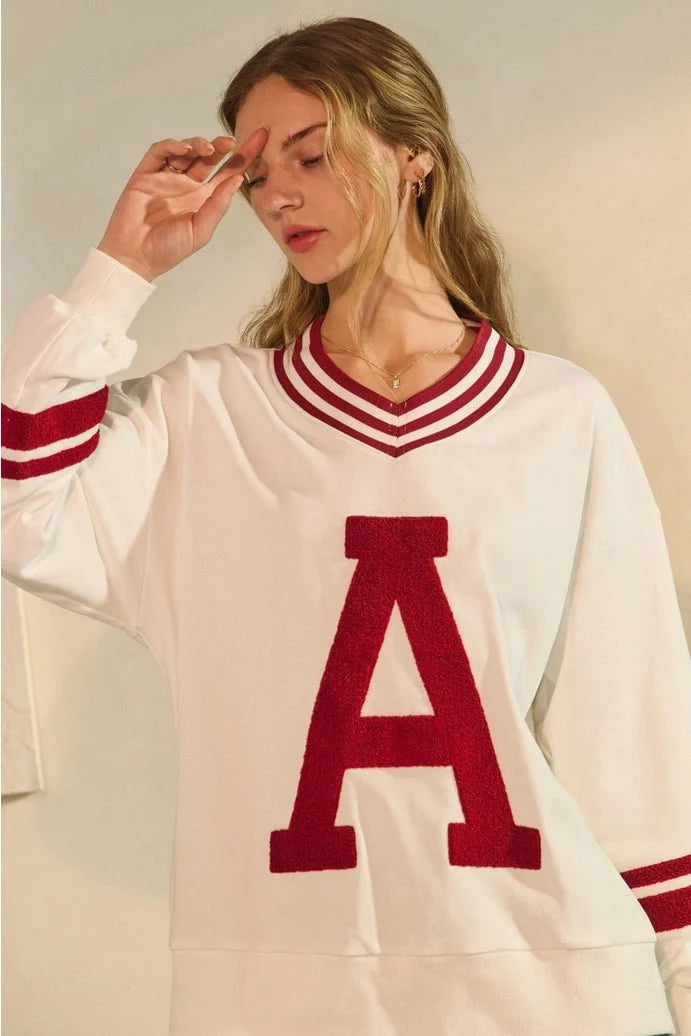 Varsity Style Gameday Sweater
