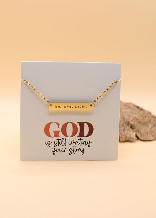 Be the Light Necklace