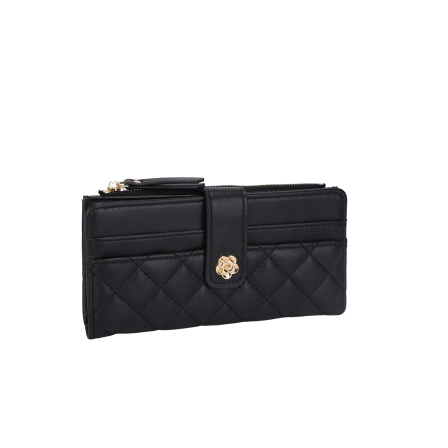 Quilted Flower Wallet