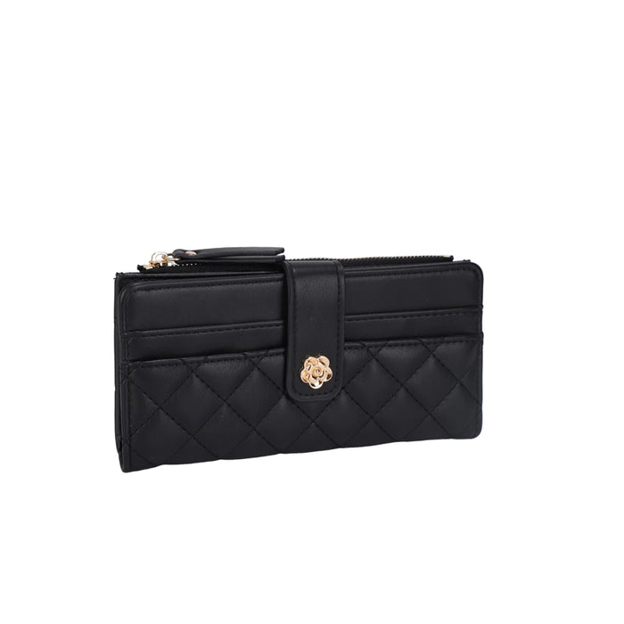 Quilted Flower Wallet