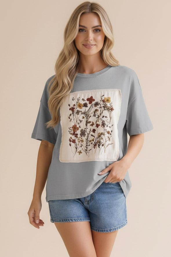 The BOHO Florals Top