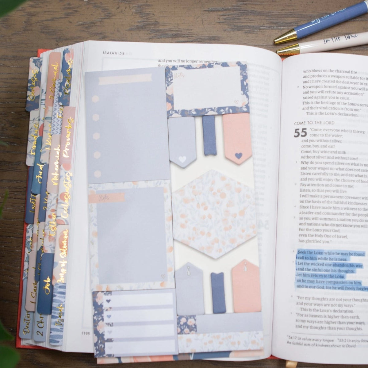 Bible Study Sticky Note Booklet