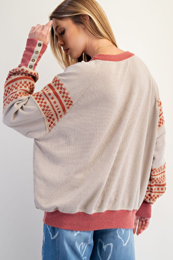 BOHO Thermal Pullover