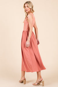 Sleeveless Midi Dress