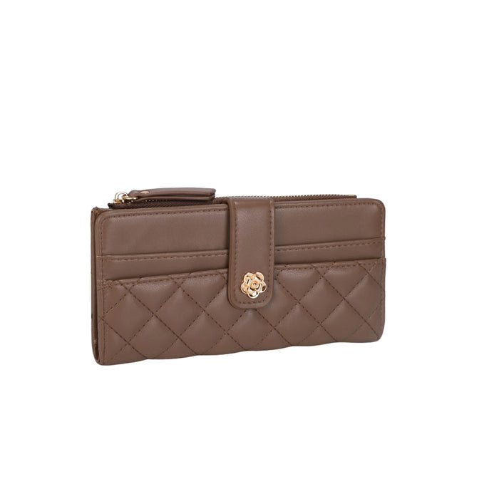 Quilted Flower Wallet
