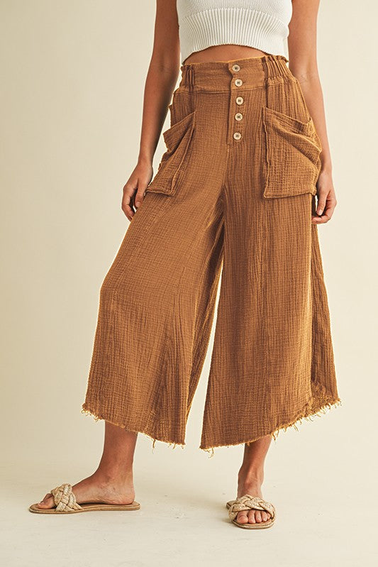 Mineral Washed BOHO Pants