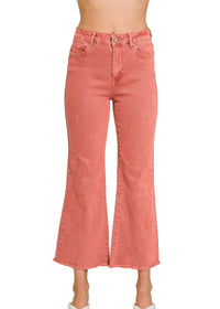Color Pop Flare Leg Pants