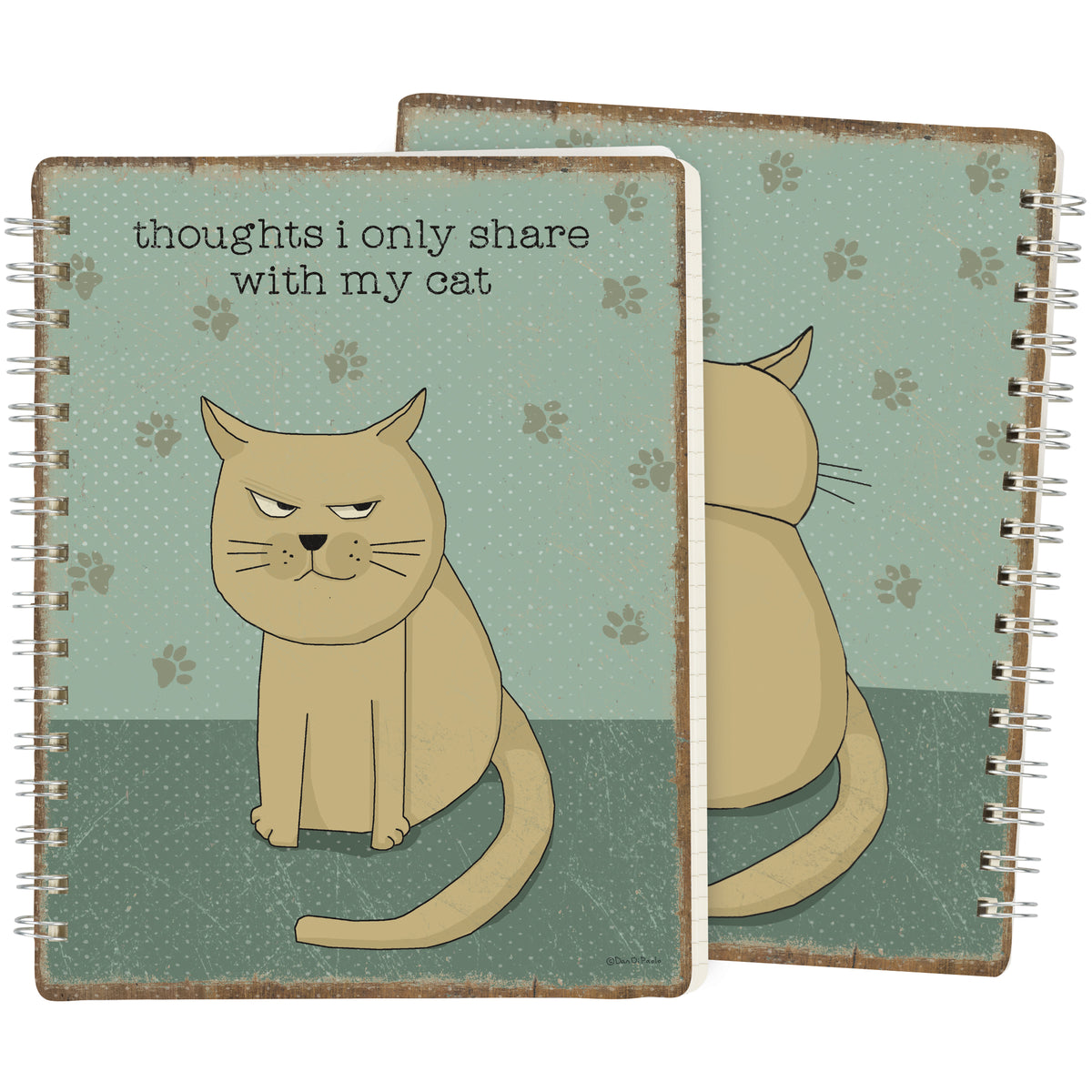 Thoughts with Cat Notebook