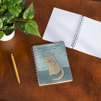 Thoughts with Cat Notebook