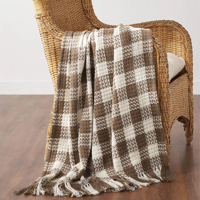 Cozy Checker Blanket