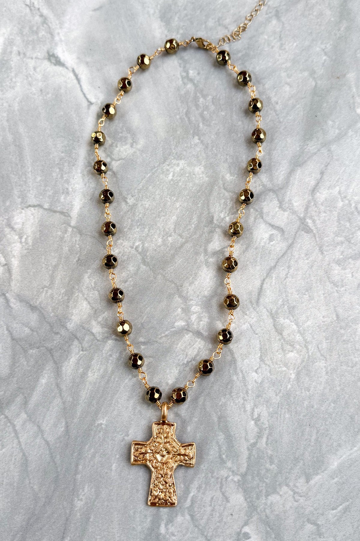 Chunky Cross Necklace