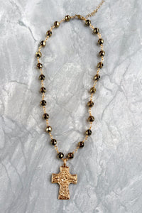 Chunky Cross Necklace