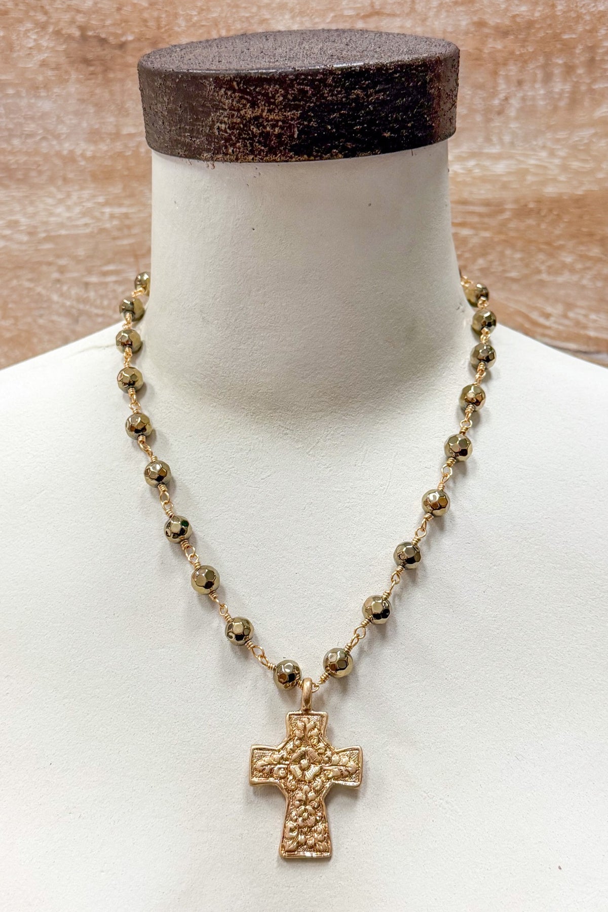 Chunky Cross Necklace