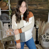 Color Block Sweater