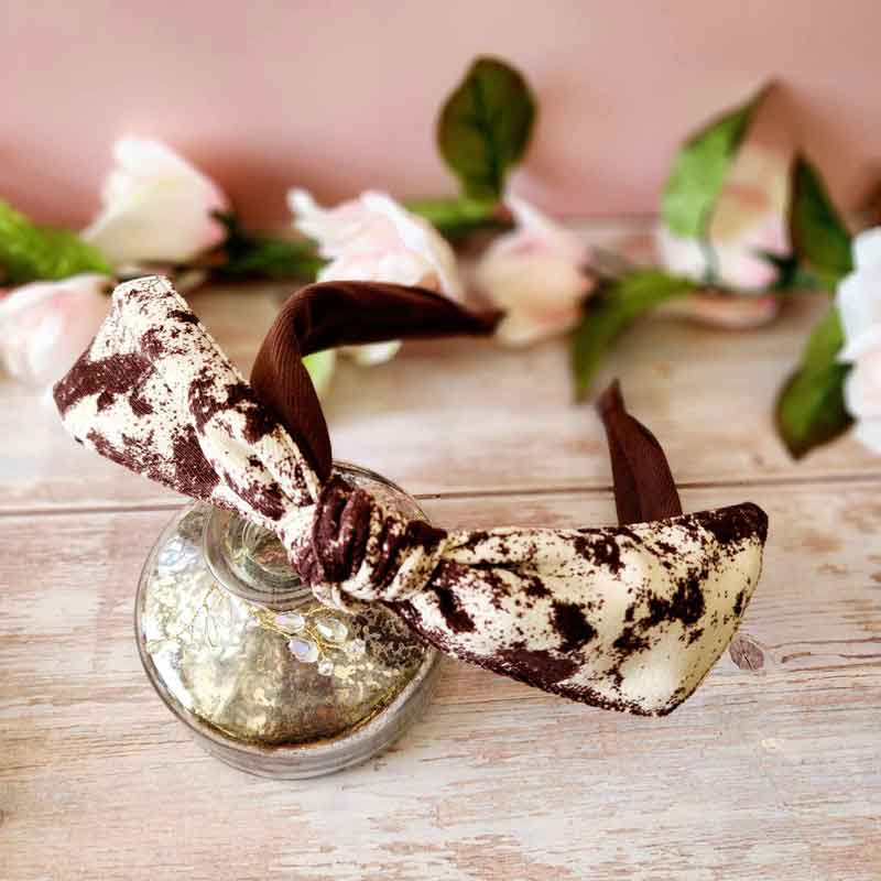 Cow Print Hairband