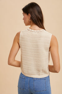 Lightweight Crochet Sweater Vest