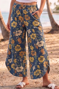 BOHO Washed Tulip Pants