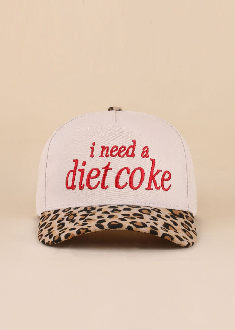 I Need A Diet Coke Hat