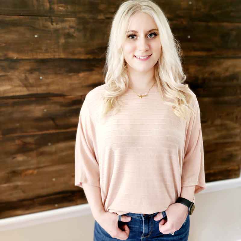 Blush Dolman Top