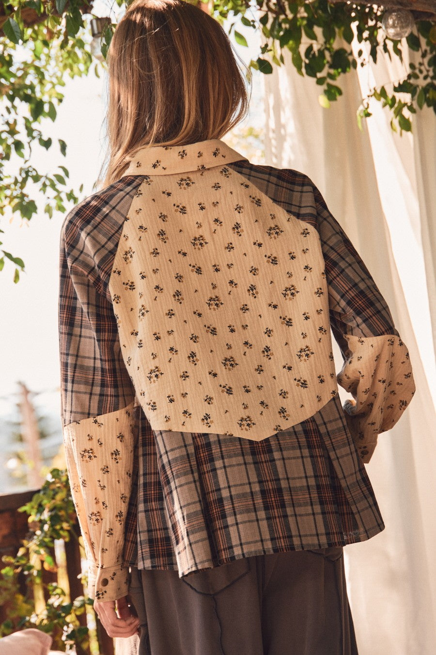 Dreams of Plaid Top