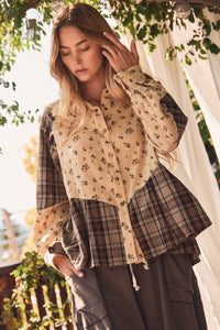 Dreams of Plaid Top