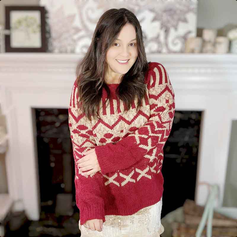 Fair Isle Knitted Sweater