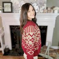 Fair Isle Knitted Sweater