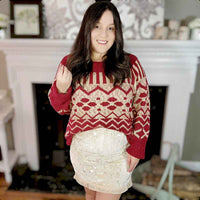 Fair Isle Knitted Sweater