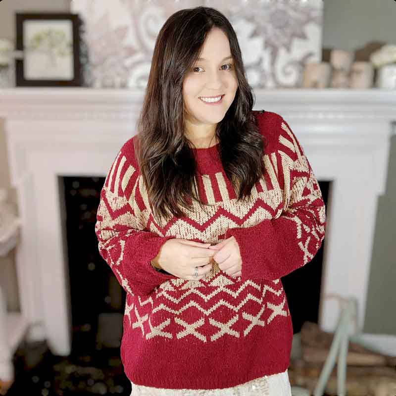 Fair Isle Knitted Sweater