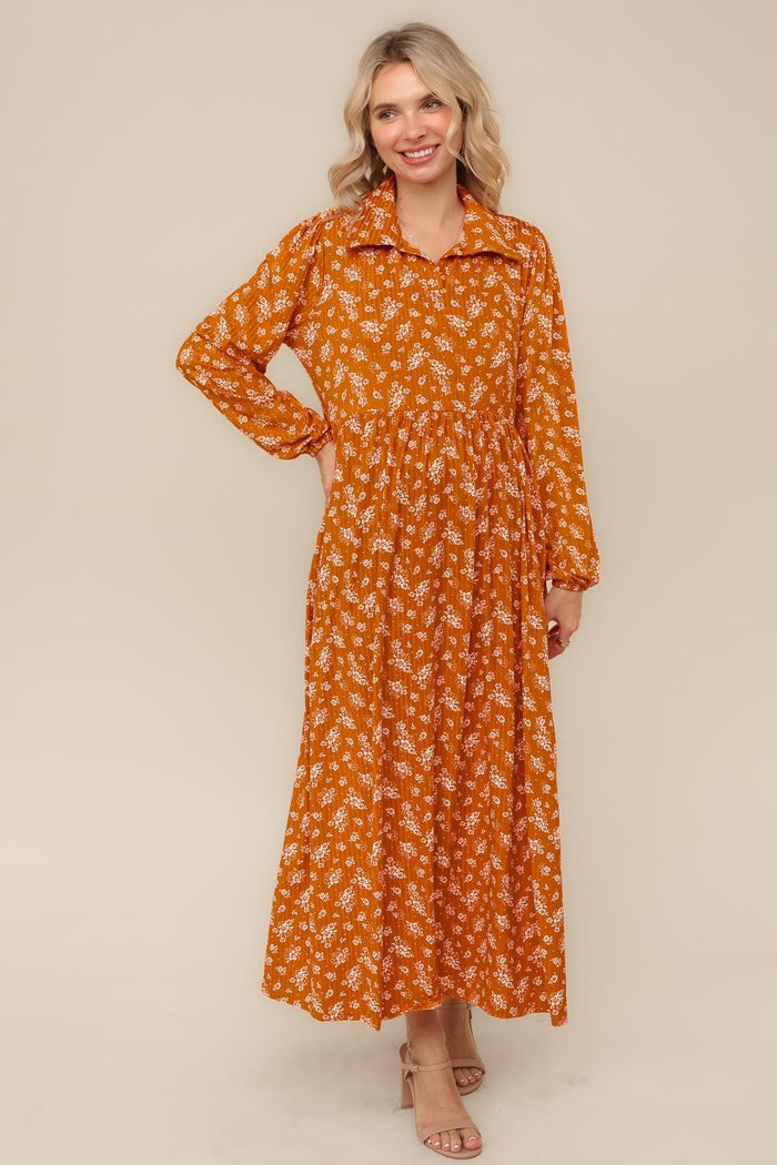 Fall Florals Dress