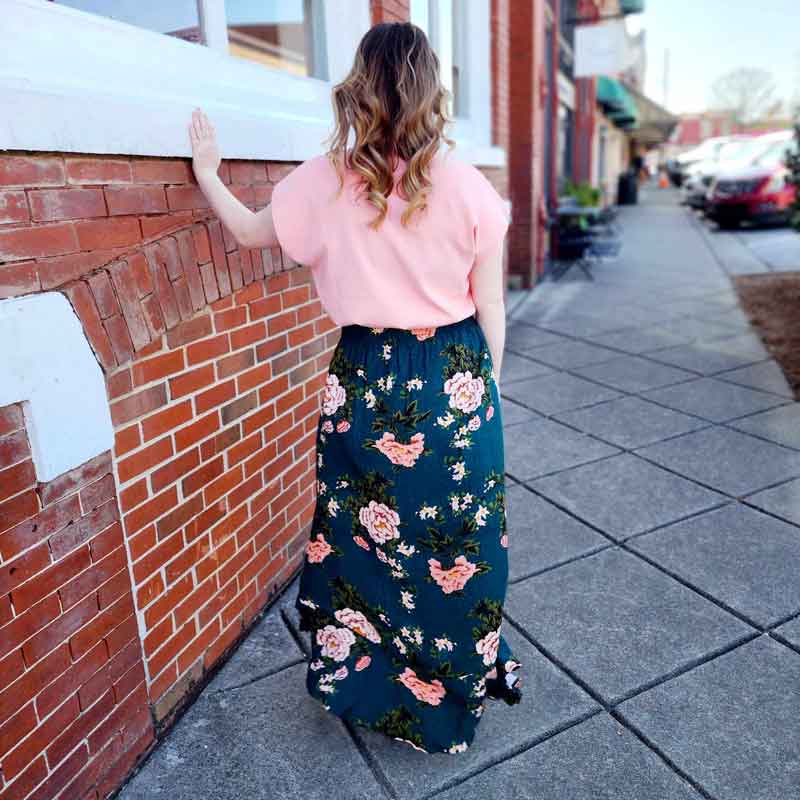 Floral Maxi Skirt