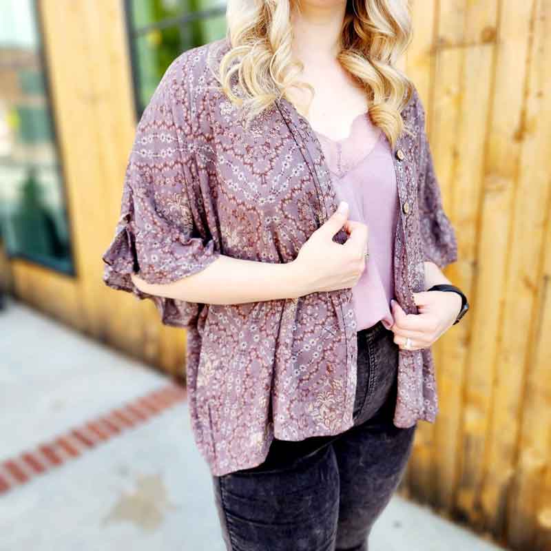 Floral Print Blouse