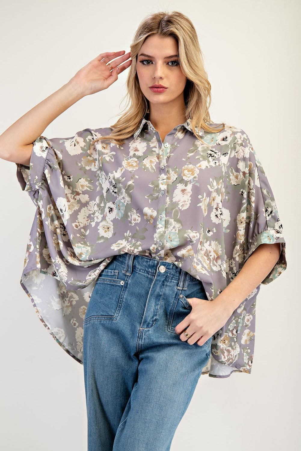 Floral Haze Blouse