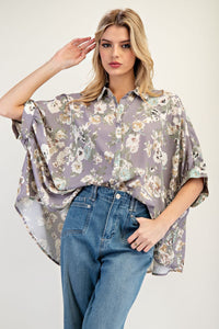 Floral Haze Blouse