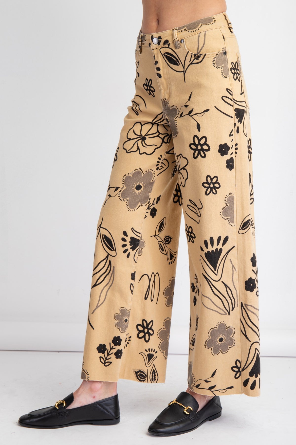 Floral Printed Pants