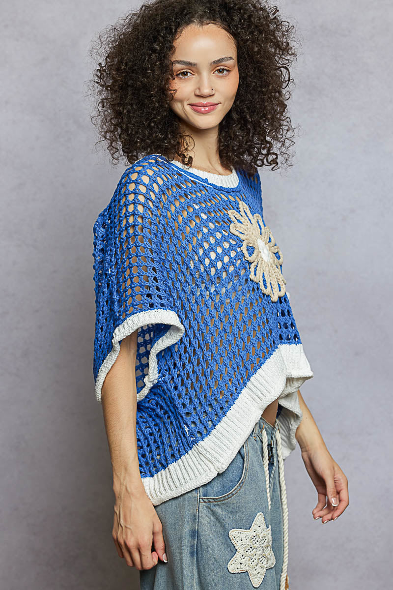 Crochet Flower Top