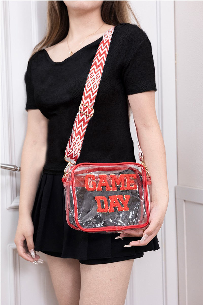 Clear Game Day Crossbody Bag