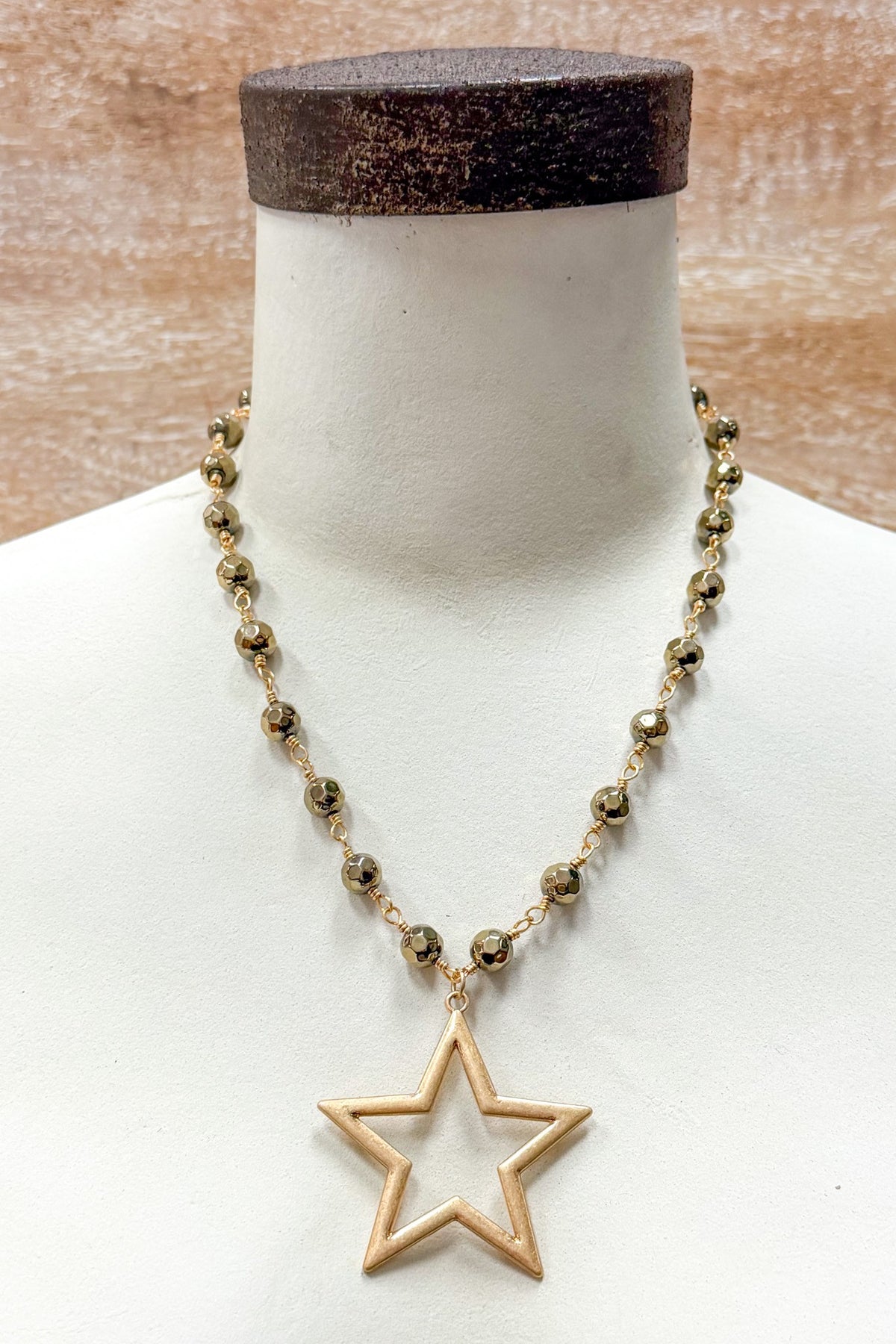 Gold Star Necklace