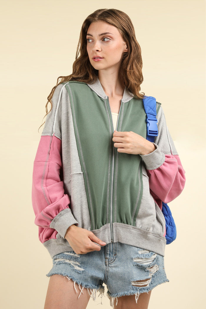 Color Block Jacket