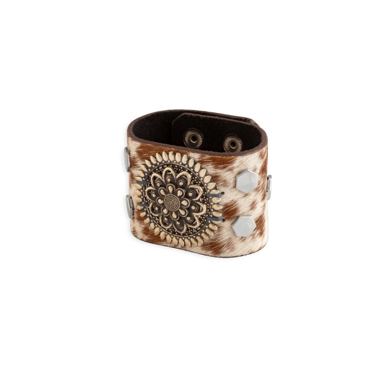 Brandianna Hair-on Cuff Bracelet