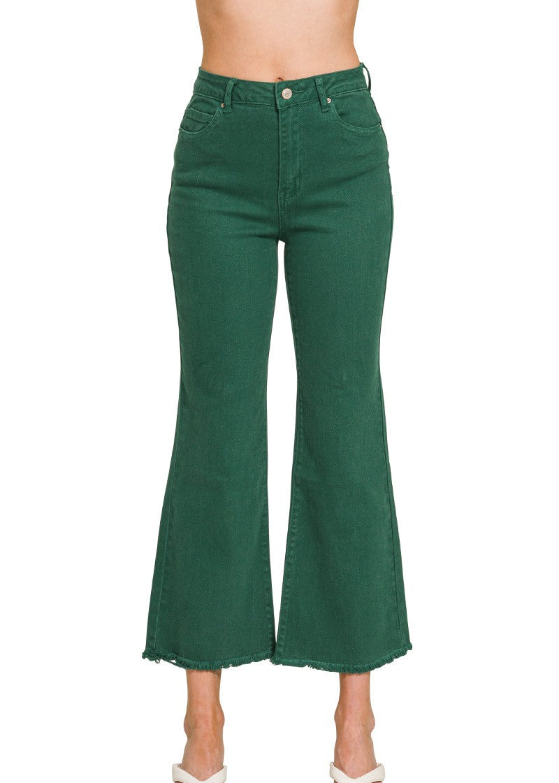 Color Pop Flare Leg Pants