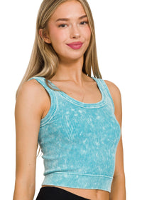 Washed Tank Bralette