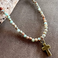 Kara Cross Necklace